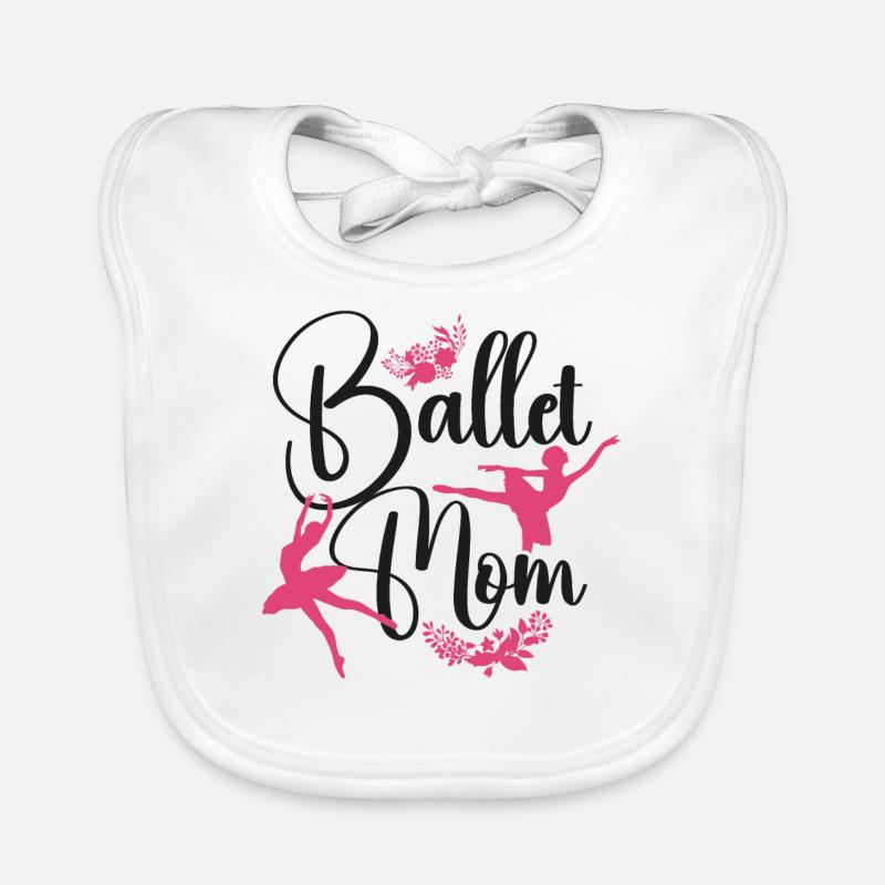 Ballet Danseuse Danse Ballerine Bavoir bio Bébé