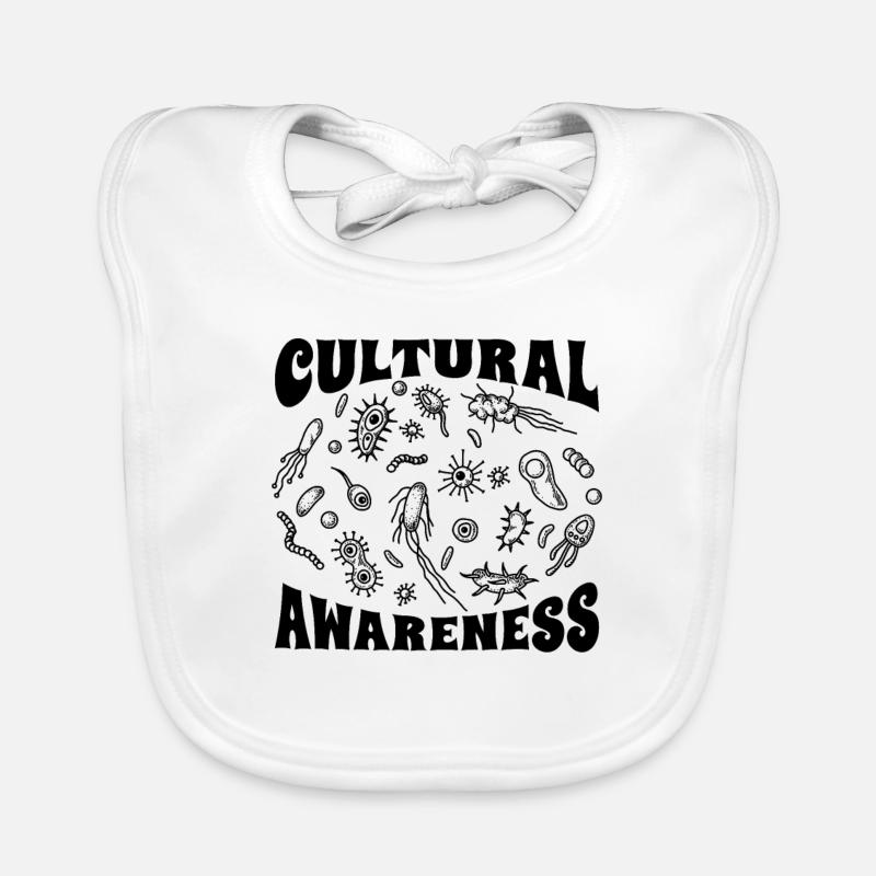 Cultural Awareness Microbiology Microbiologists Baby Bio-Lätzchen