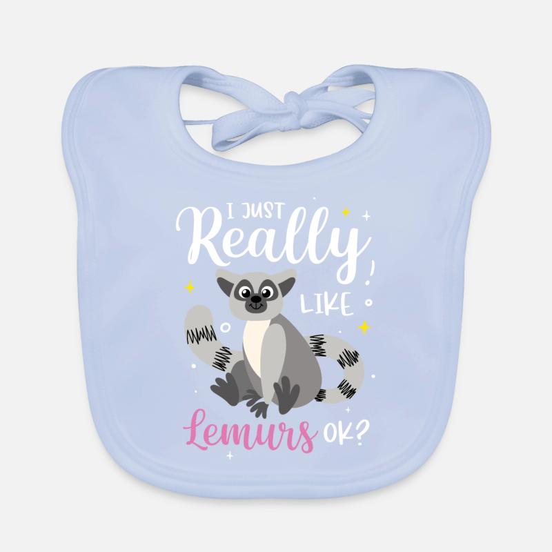 Lemur Organic Baby Bibs