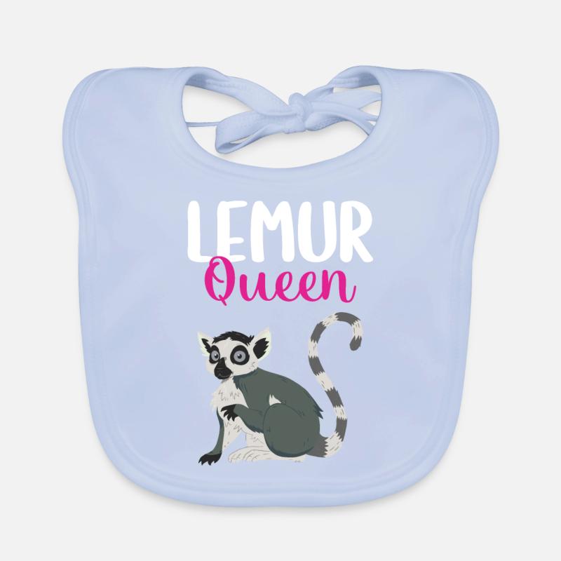 Lémurien Bavoir bio Bébé