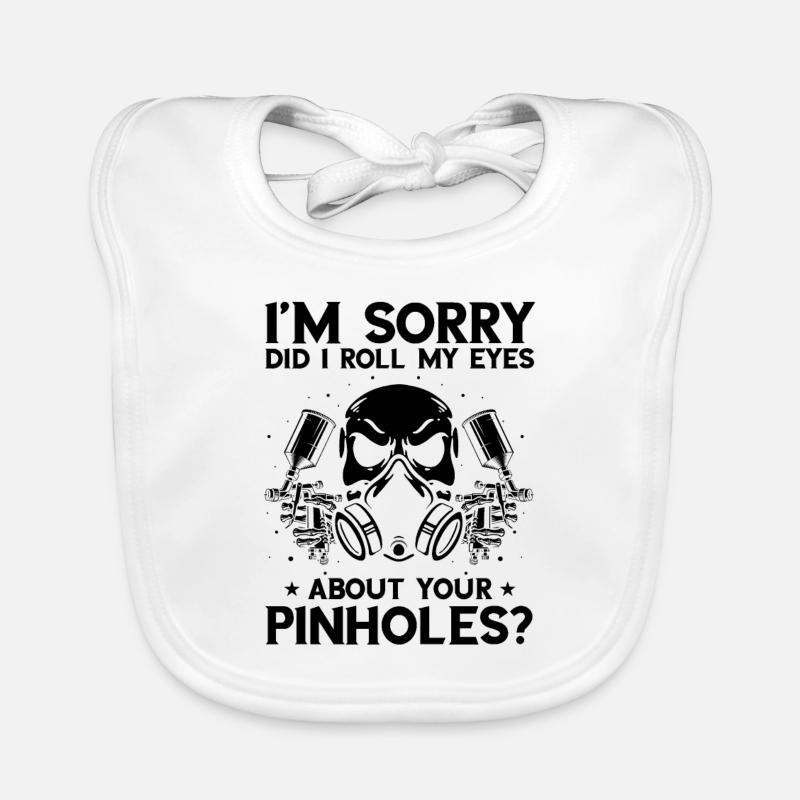 Car Painter Offer for Body Technicians Organic Baby Bibs