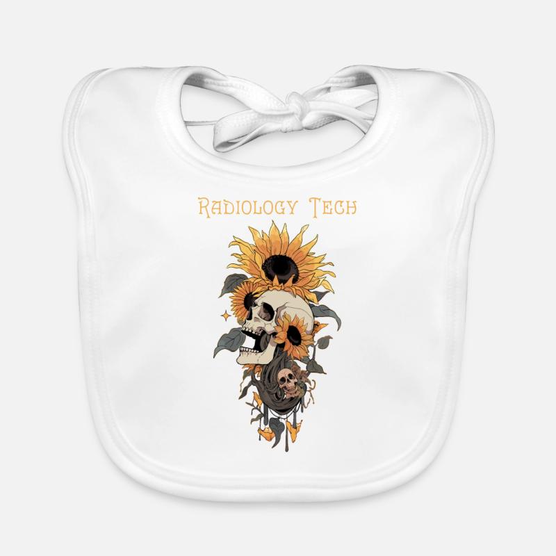 Cool Rad Tech Blumenliebhaber Gartenarbeit Blumenhumor Baby Bio-Lätzchen
