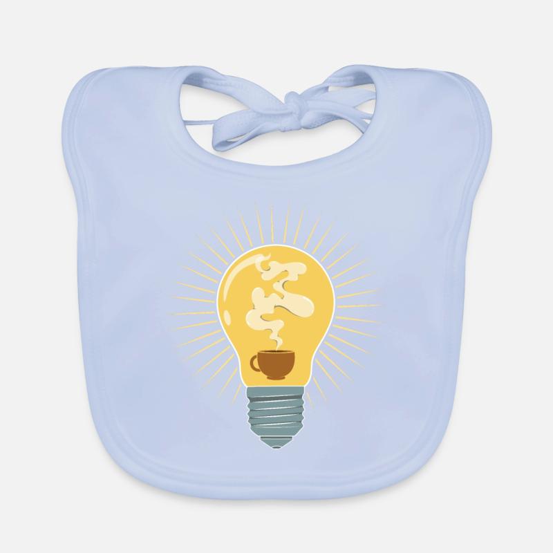Coffee Enlightenment Organic Baby Bibs