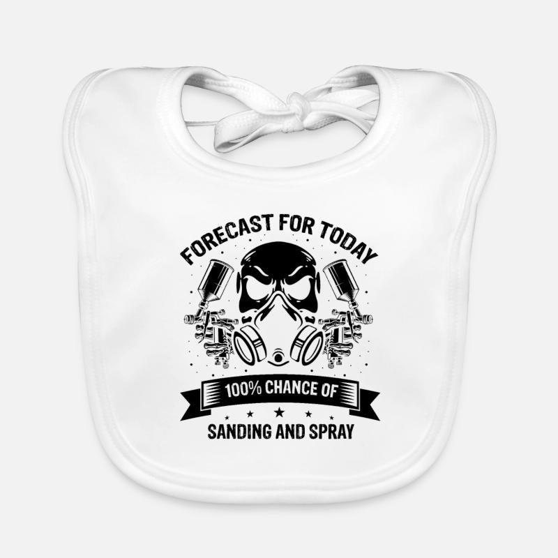 Car painter offer for body technicians Organic Baby Bibs