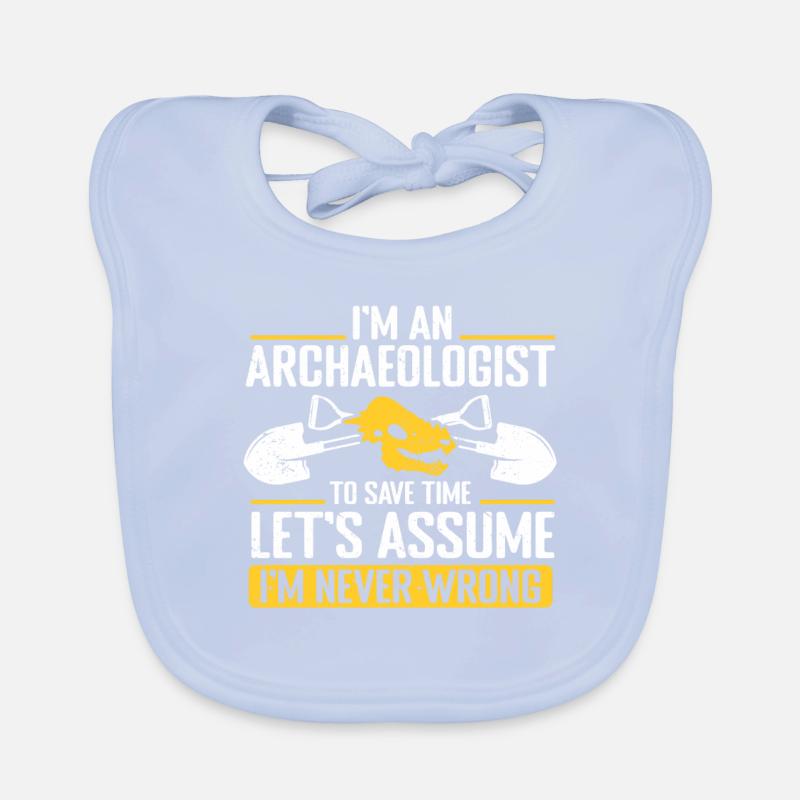 Archéologue Gift Archéologie Bavoir bio Bébé