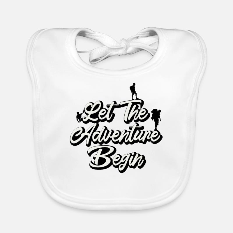 Das Abenteuer wartet auf Sie Baby Bio-Lätzchen