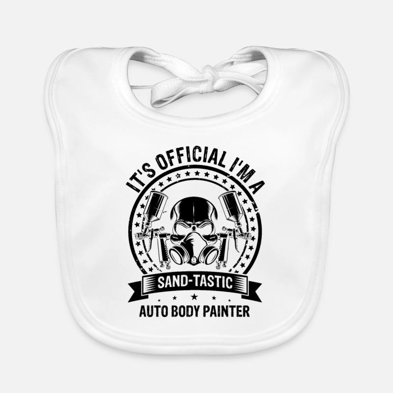 Car painter offer for body technicians Organic Baby Bibs