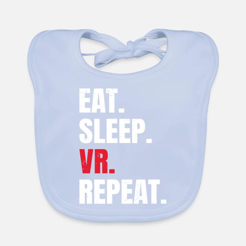 Virtual Reality VR Geschenk Baby Bio-Lätzchen