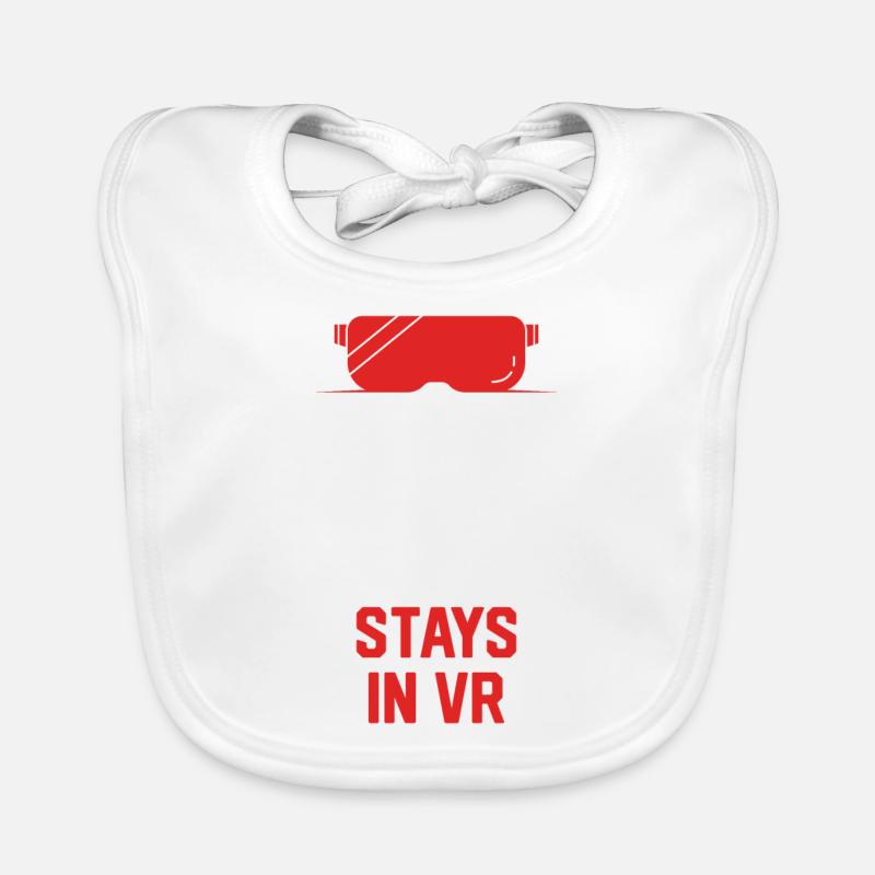 Virtual Reality VR Geschenk Baby Bio-Lätzchen