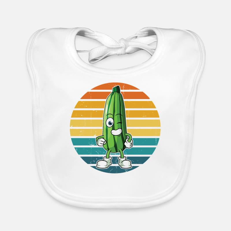 Courgette Bavoir bio Bébé