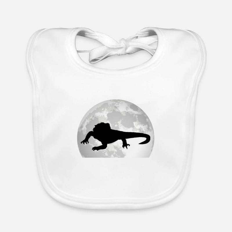 Lune de dragon barbu Bavoir bio Bébé