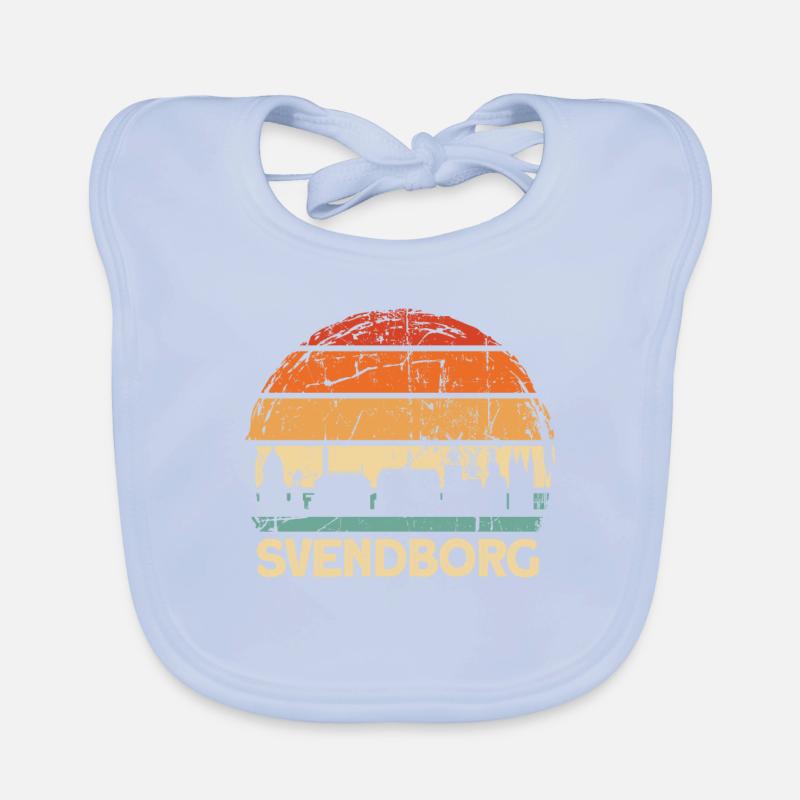 Canton de Svendborg Bavoir bio Bébé