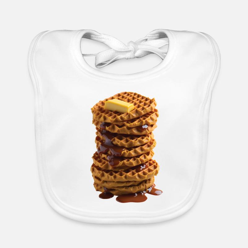 Gaufre Bavoir bio Bébé