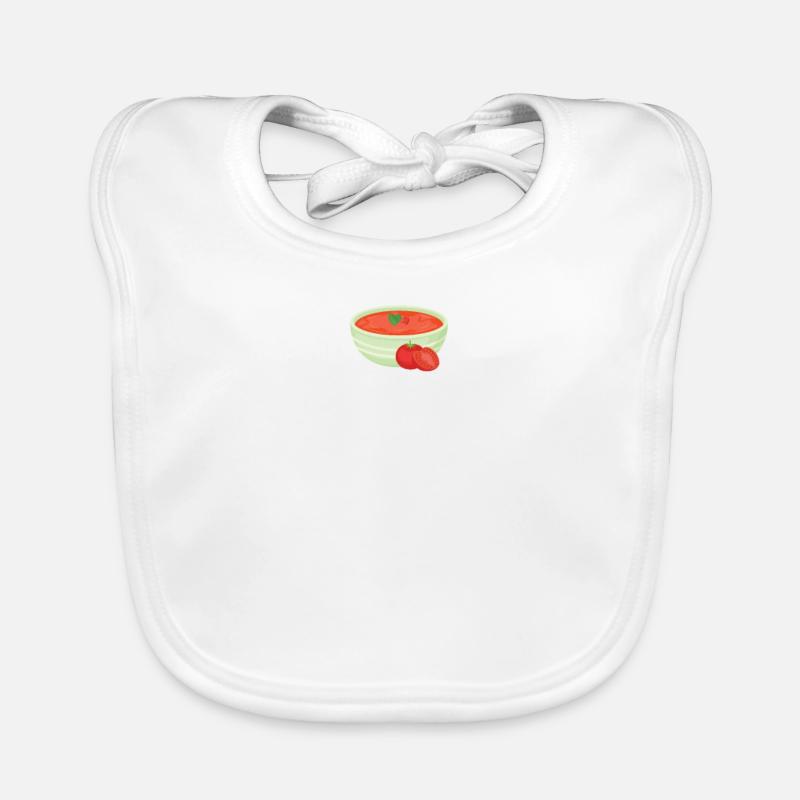 Soupe aux tomates Bavoir bio Bébé