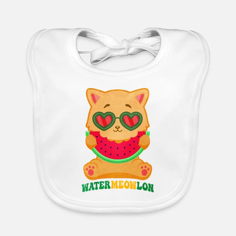 Pastèque Bavoir bio Bébé