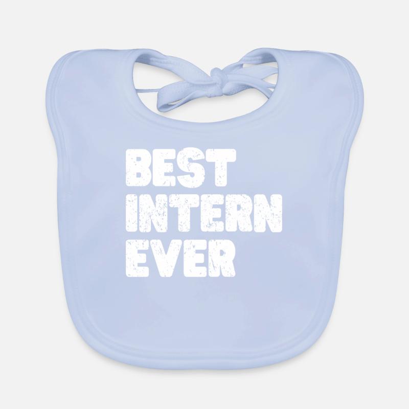 Intern Gift Unpaid Intern Organic Baby Bibs