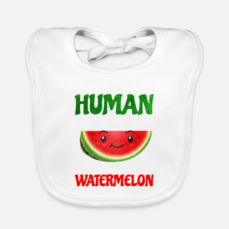 Watermelon Organic Baby Bibs