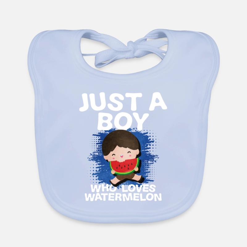 Pastèque Bavoir bio Bébé