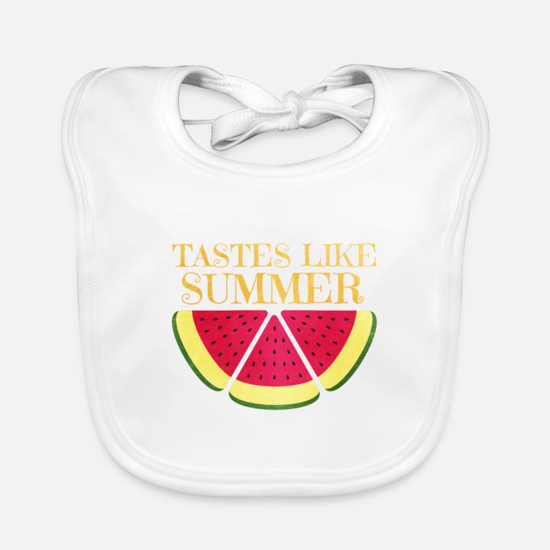 Watermelon Organic Baby Bibs