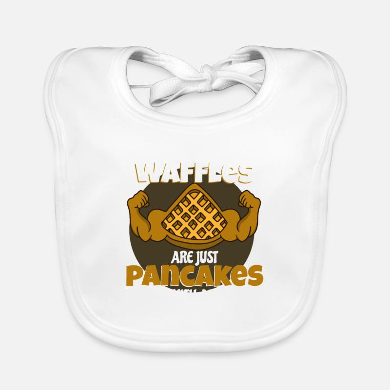 Waffel Baby Bio-Lätzchen