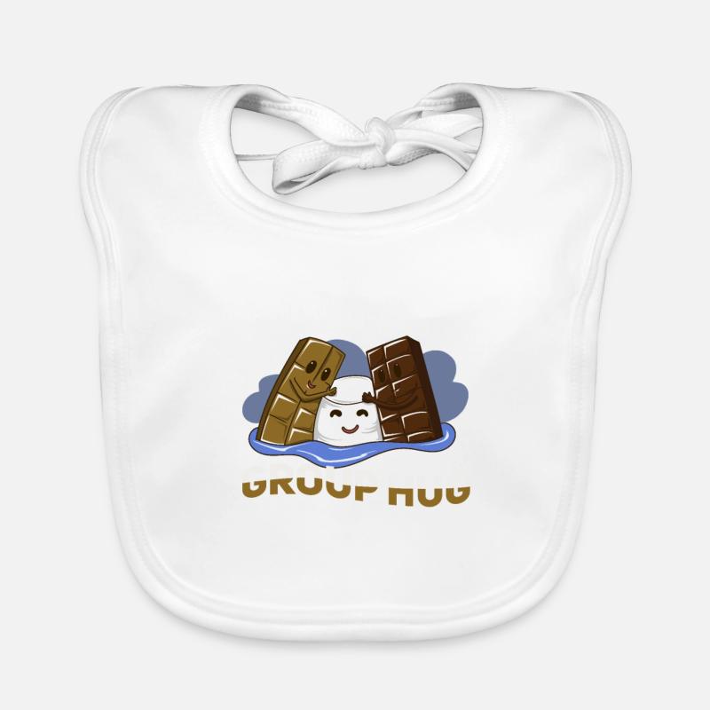 Chocolate Organic Baby Bibs