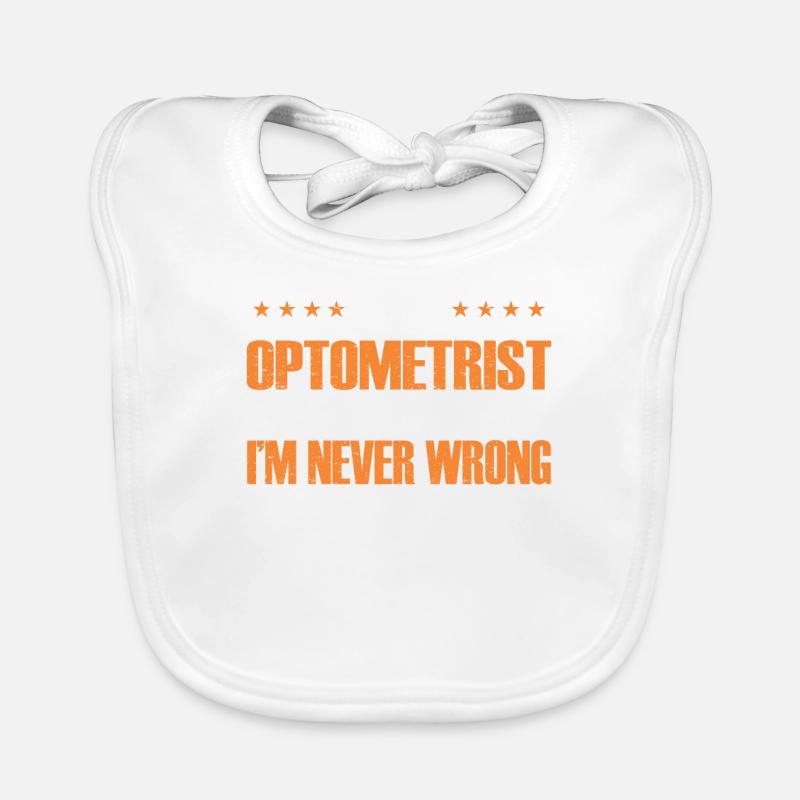 Opticien Gift Optometry Bavoir bio Bébé