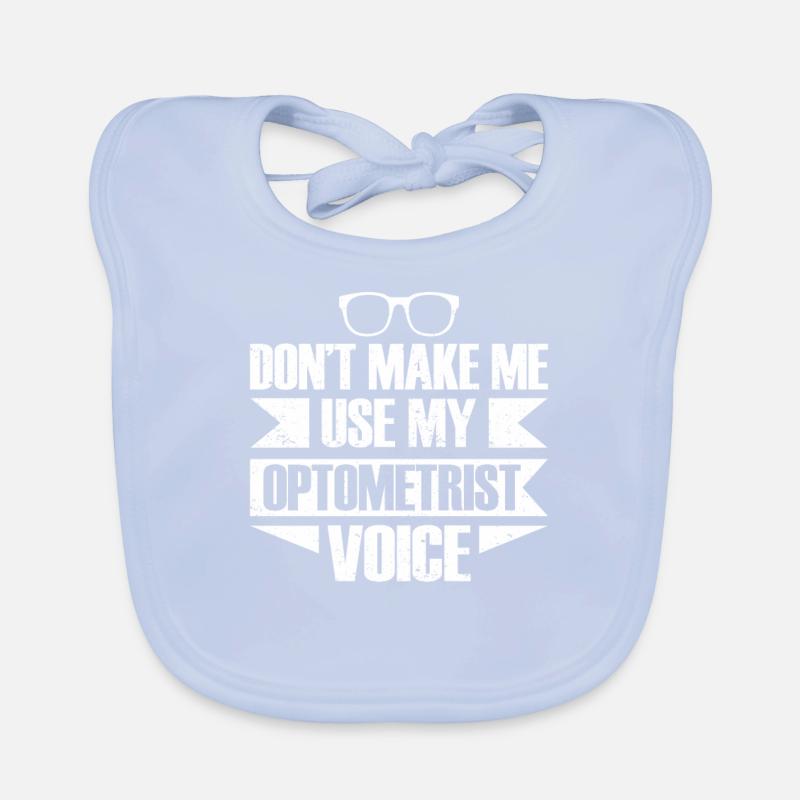 Optician Gift Optometry Organic Baby Bibs