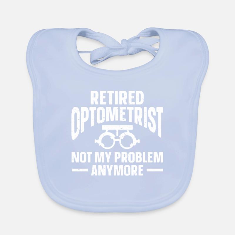 Optician Gift Optometry Organic Baby Bibs