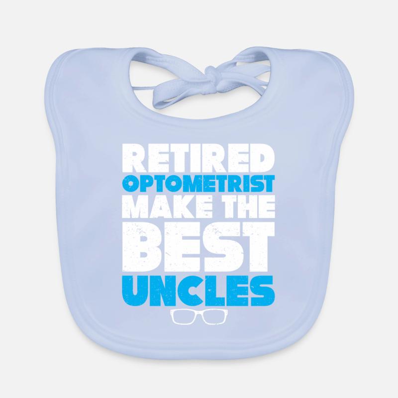 Optician Gift Optometry Organic Baby Bibs