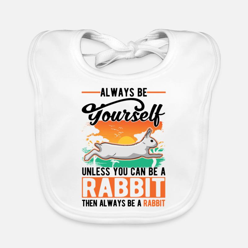 Lapin lapin lapin lapin Bavoir bio Bébé