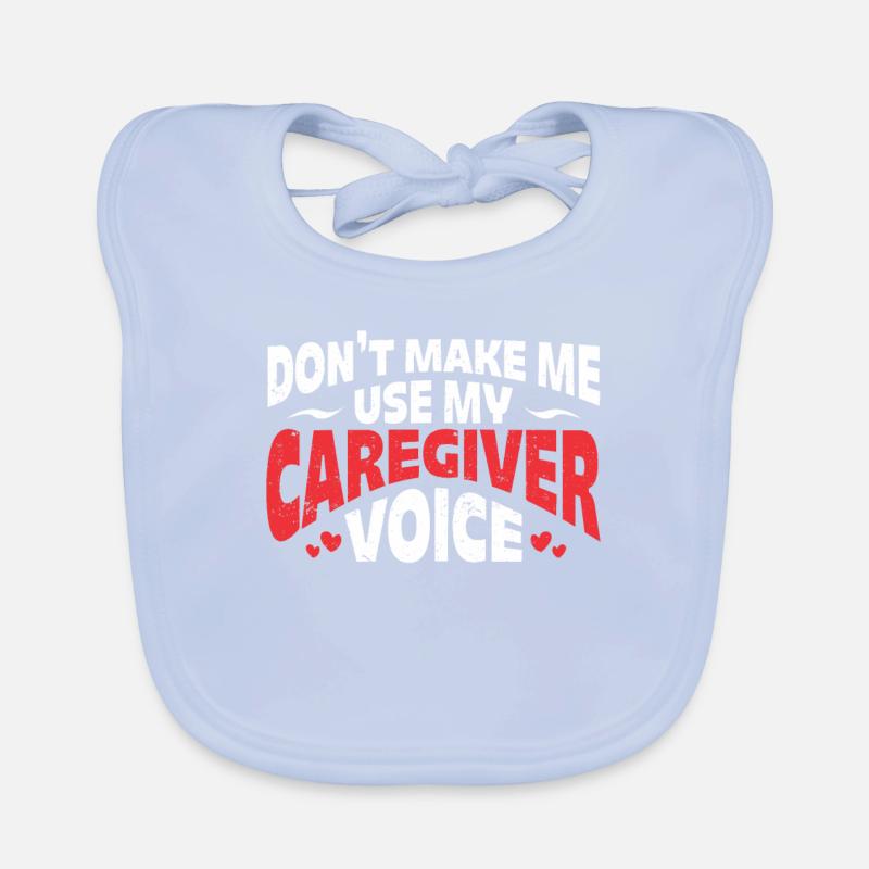 Infirmière soignante Bavoir bio Bébé