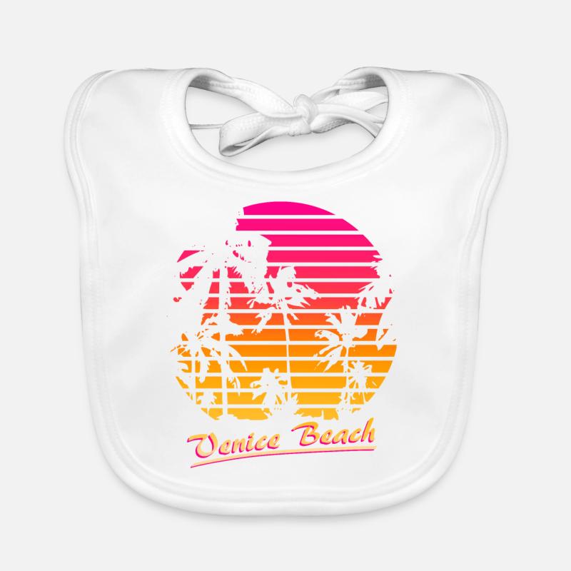 Venice Beach Organic Baby Bibs