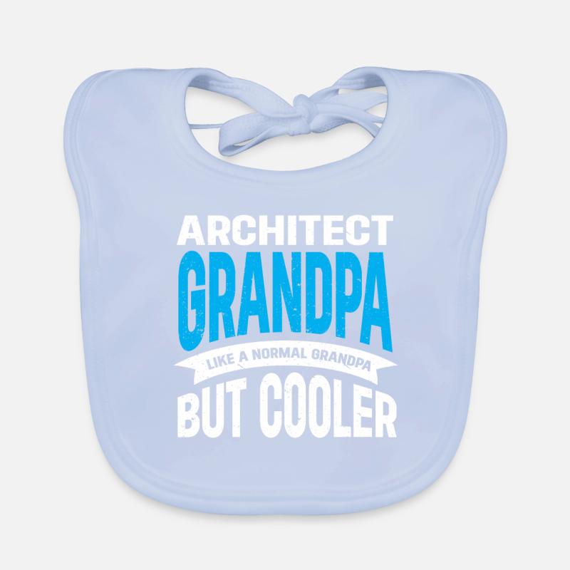 Architect's Gift, Architecture Lover Organic Baby Bibs