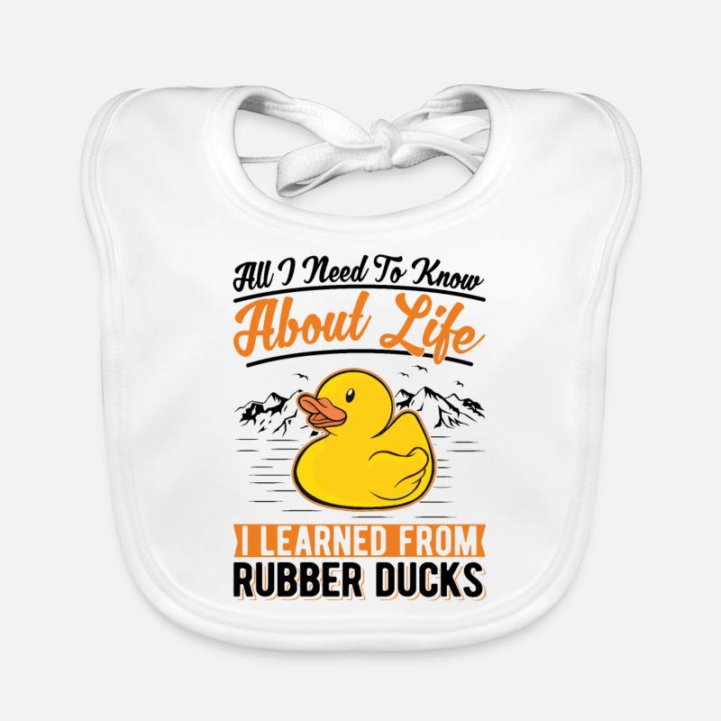 Rubber Duck Gift Rubber Duck Rubber Duck Organic Baby Bibs