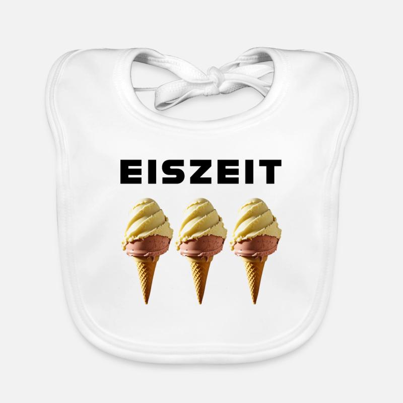 Eiszeit Baby Bio-Lätzchen