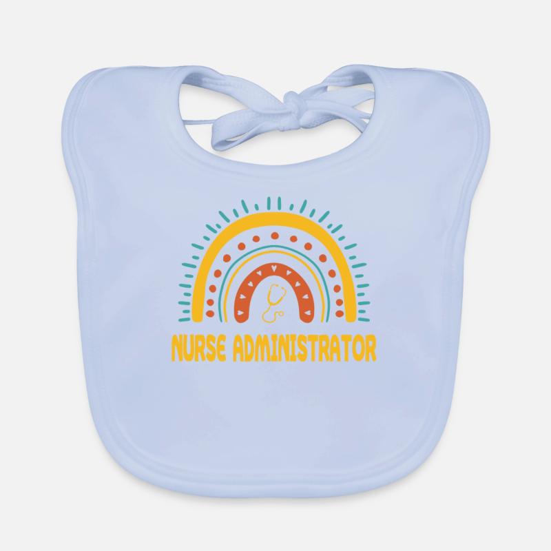 Gestionnaire de soins Boho Rainbow Bavoir bio Bébé