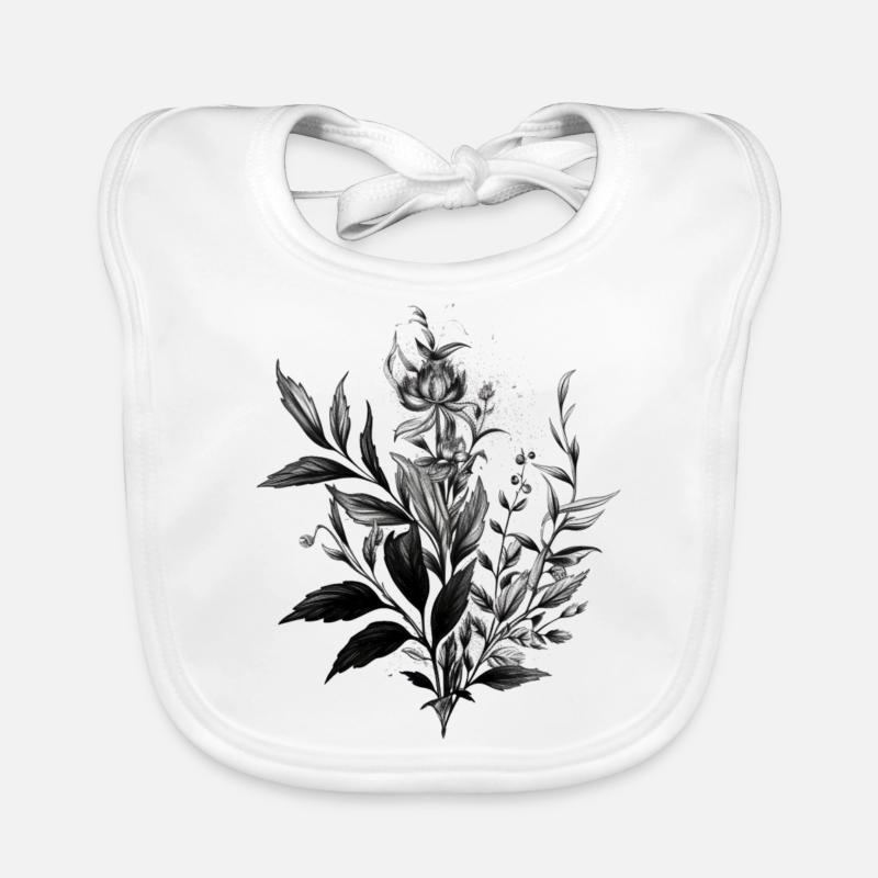 Botanical diversity Organic Baby Bibs