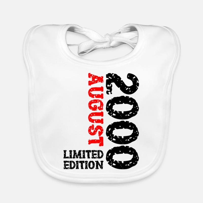 2000 Août Édition Limitée 23e Tenue d’anniversaire Bavoir bio Bébé