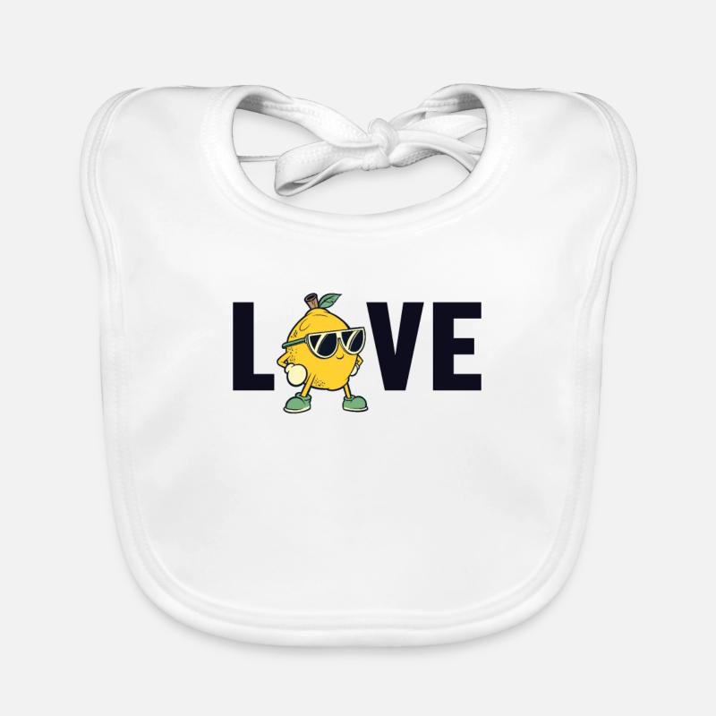Limonade Love Vendeur de limonade Limonade Bavoir bio Bébé