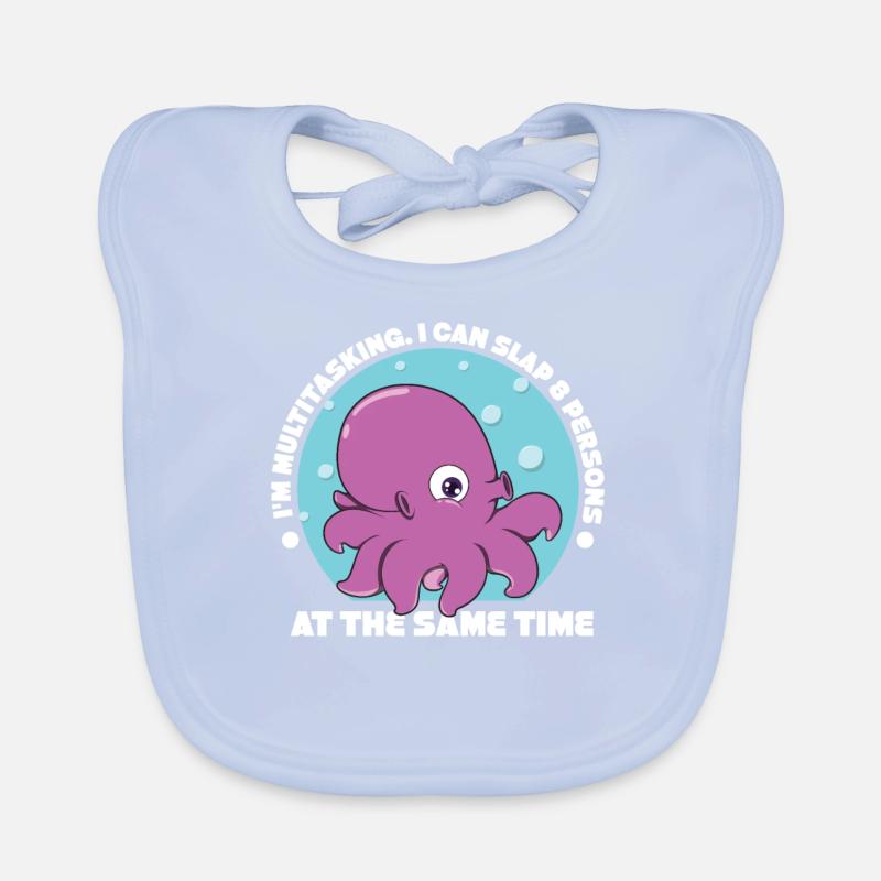 Pieuvre Bavoir bio Bébé