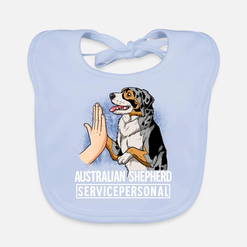 Berger australien Bavoir bio Bébé