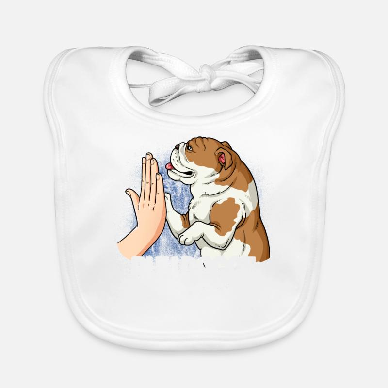 Bouledogue Bavoir bio Bébé