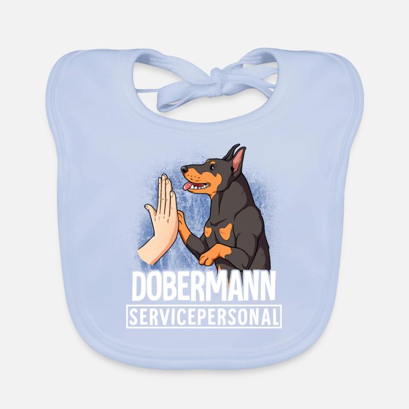 Doberman Bavoir bio Bébé