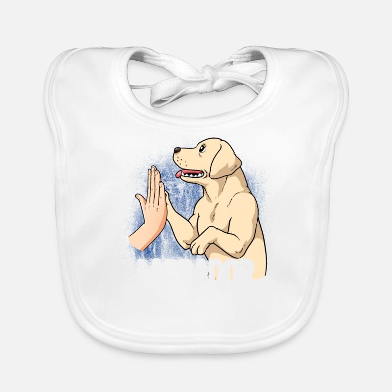 Labrador Bavoir bio Bébé