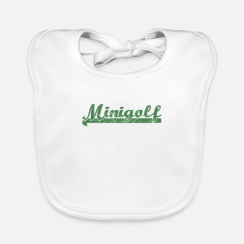 miniature golf Organic Baby Bibs