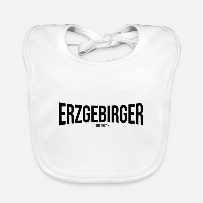 Erzgebirger seit 1977 Baby Bio-Lätzchen