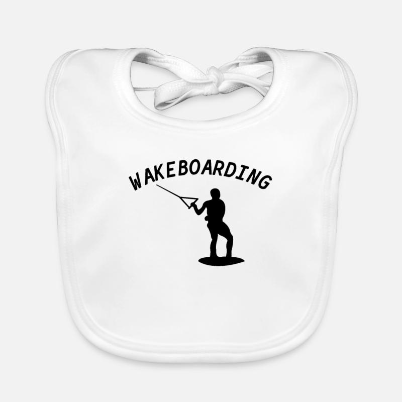Wakeboarding Baby Bio-Lätzchen