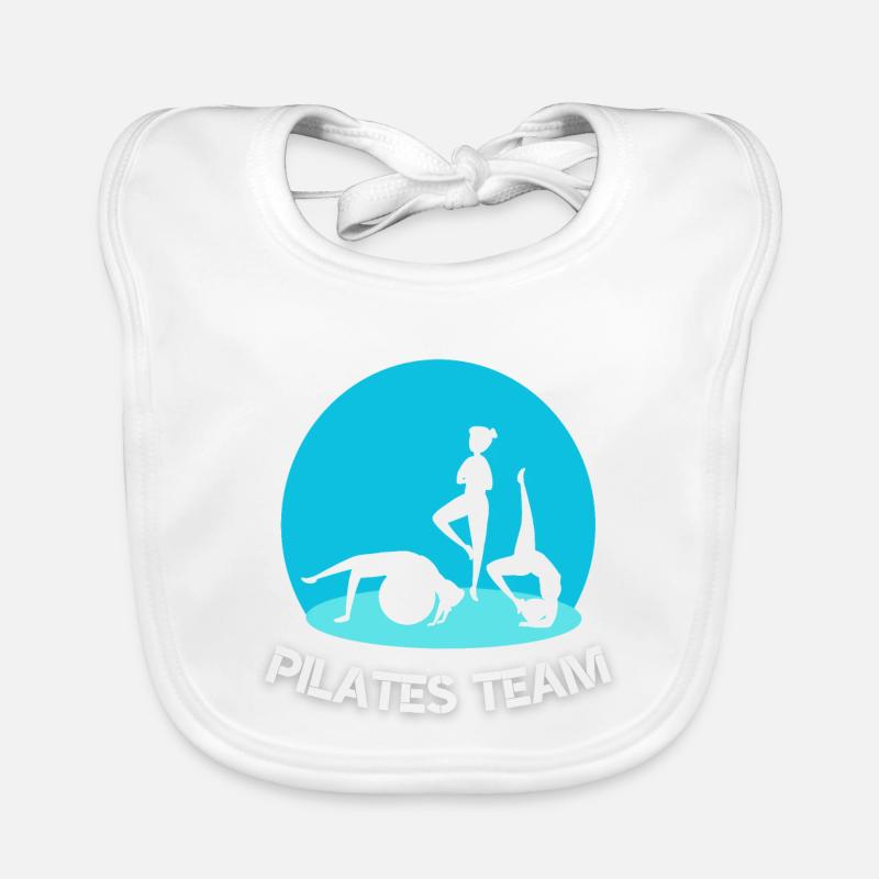 Pilates-Team Baby Bio-Lätzchen