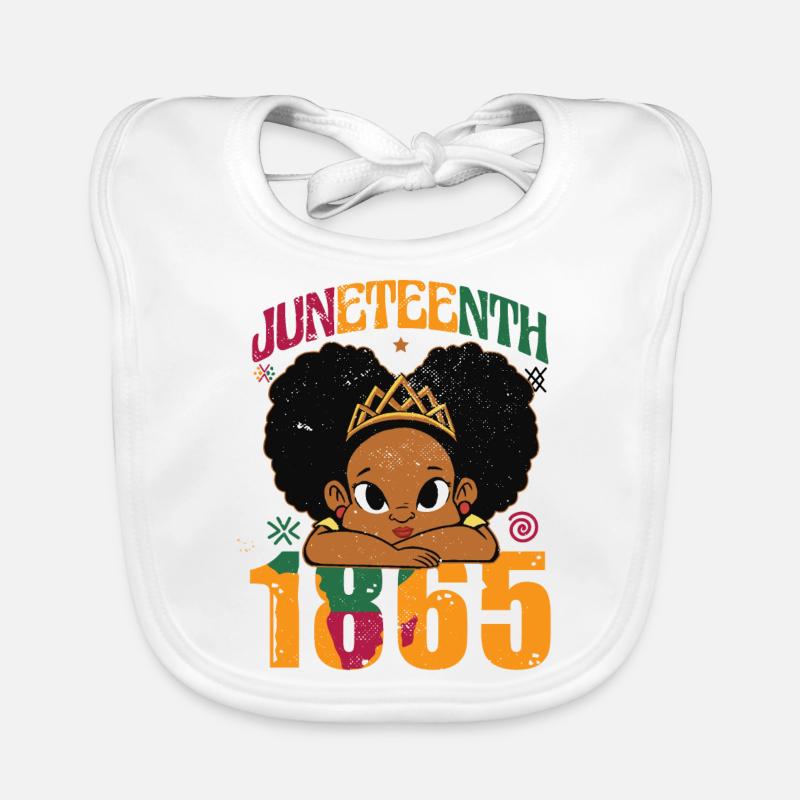 Juneteenth Kinder 1865 Baby Bio-Lätzchen