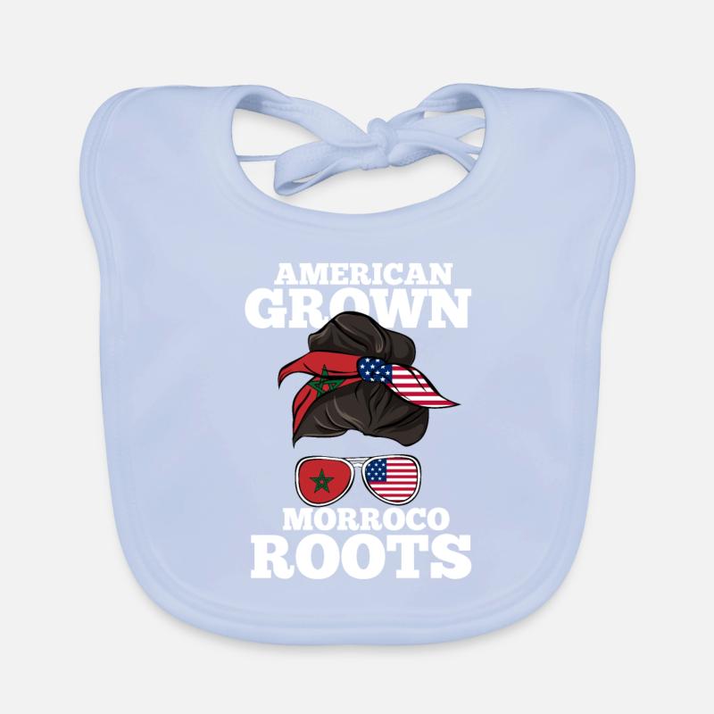 Morocco Organic Baby Bibs